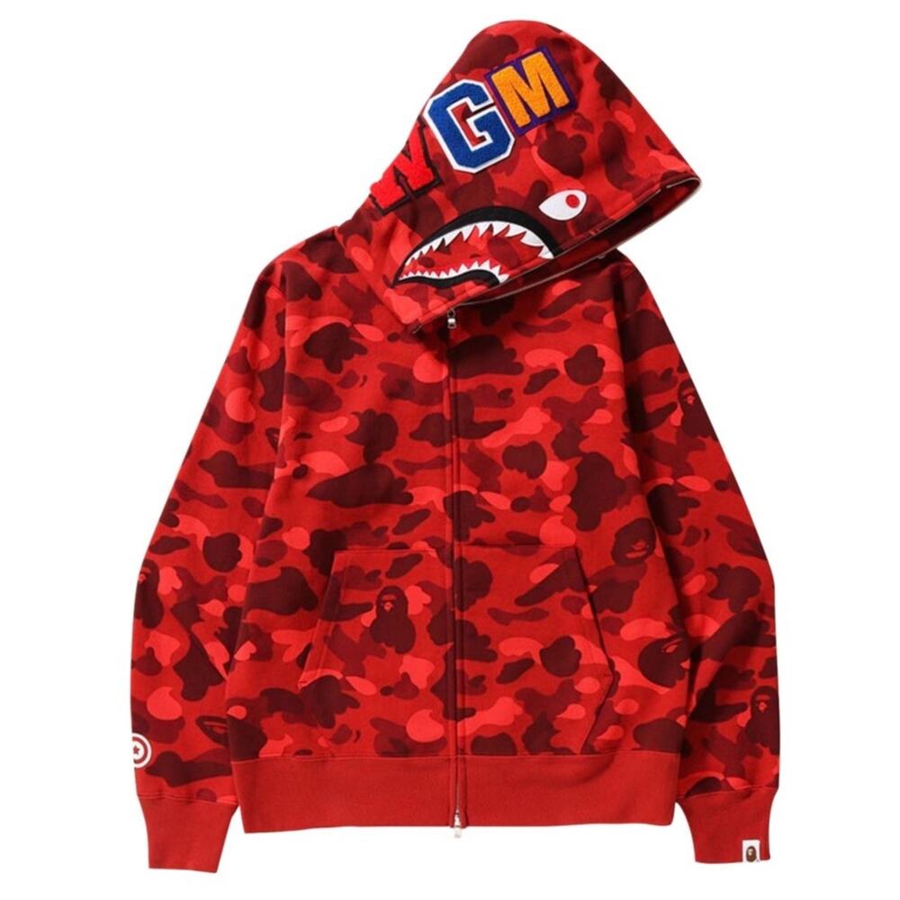 BAPE A Bathing Ape Camo Hoodie Sz. XL